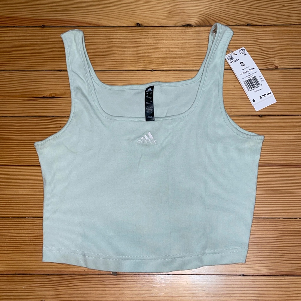 Nwt Adidas Womens Sq Nk Tank